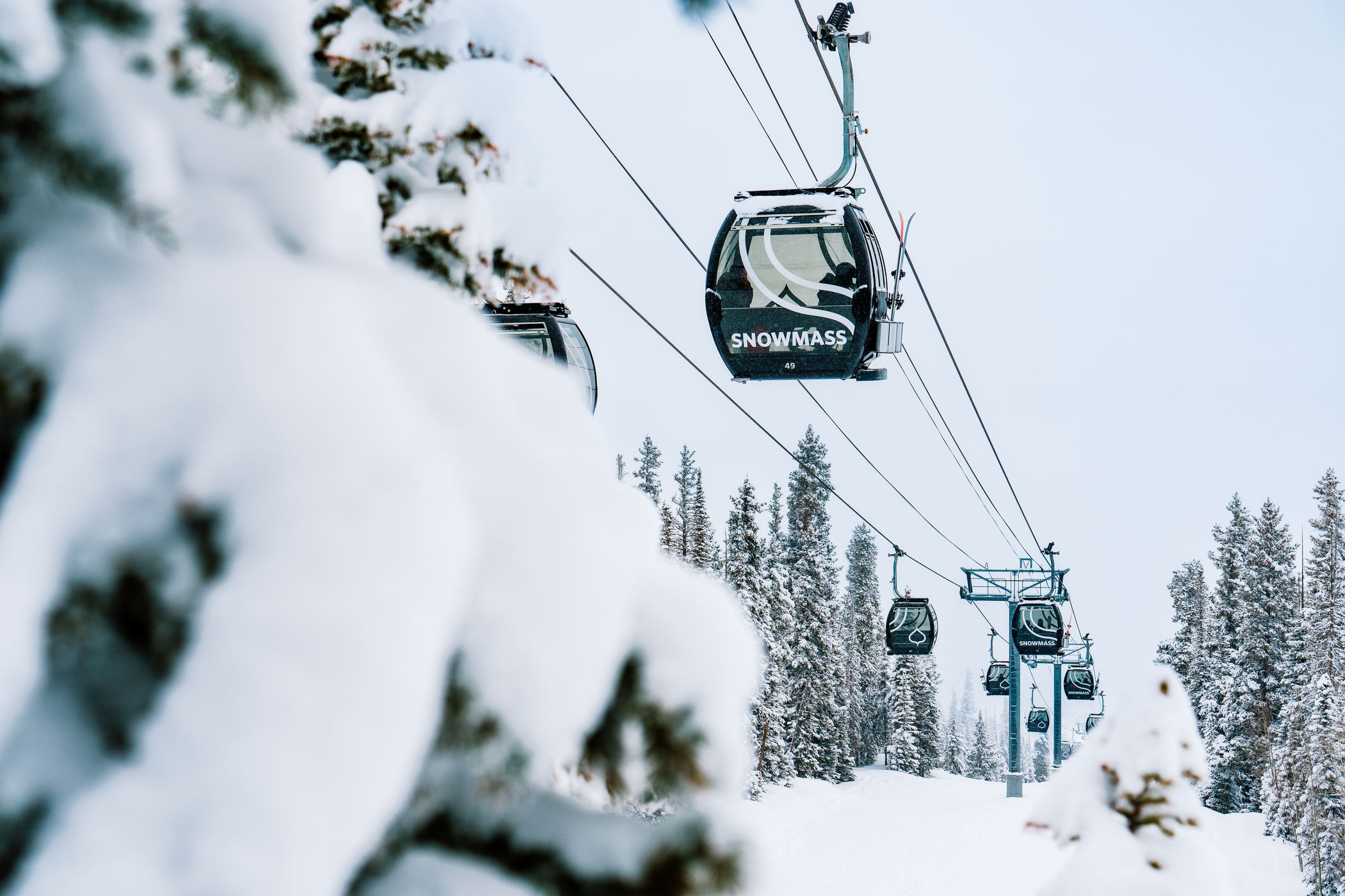 Elk Camp Gondola Snowmass Mountain