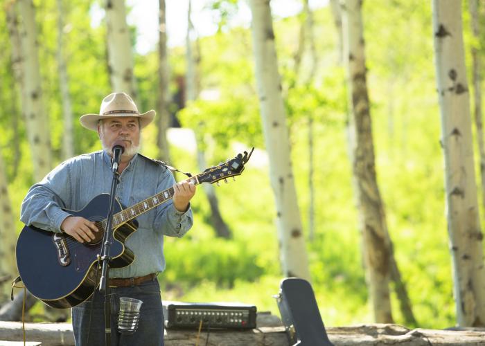 aspen trees music caption fstop123