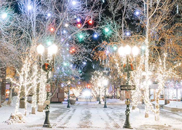 Spending Christmas in Aspen