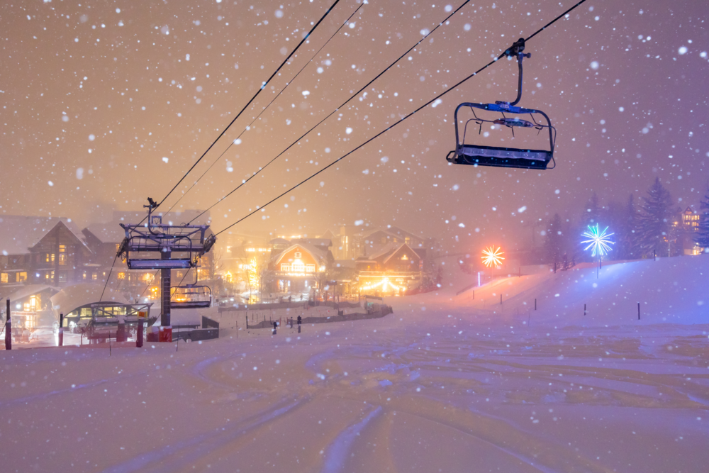 A winter wonderland in Aspen.