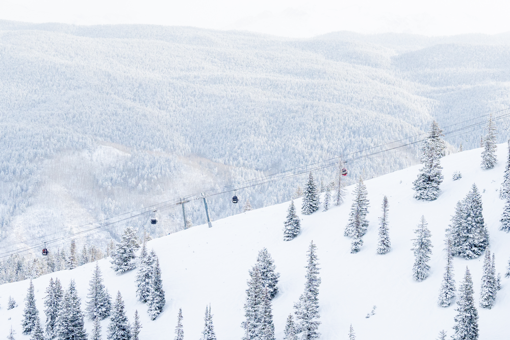 Aspen Snowmass on a winter day.